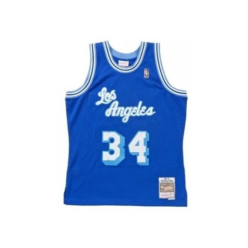Mitchell And Ness Majice s kratkimi rokavi Nba Swingman Los Angeles Lakers Shaquille O'neal pisana Cene