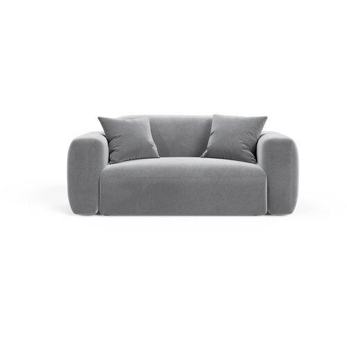 Cosmopolitan Design Siva baršunasti sofa 180 cm Strino – Cijene