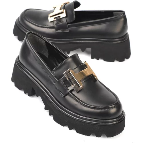 Capone Outfitters Capone Women's Loafers with Round Toe and H Buckle