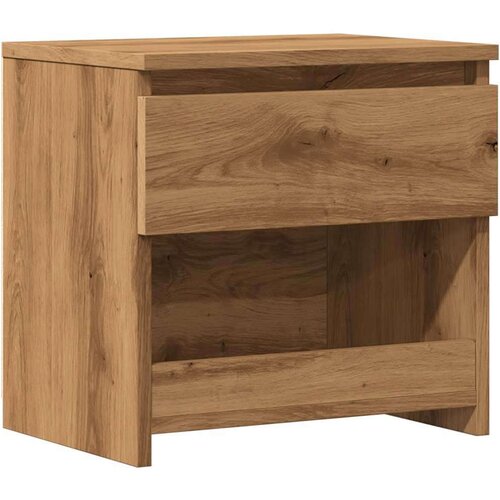 VidaXL Noćni ormarić Artisan hrast 40x30x39 cm izrađeno drvo Slike