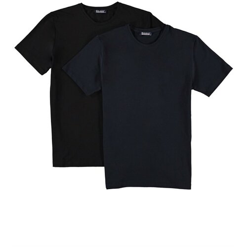 Dewberry Muška majica T8569 2pack crna Slike
