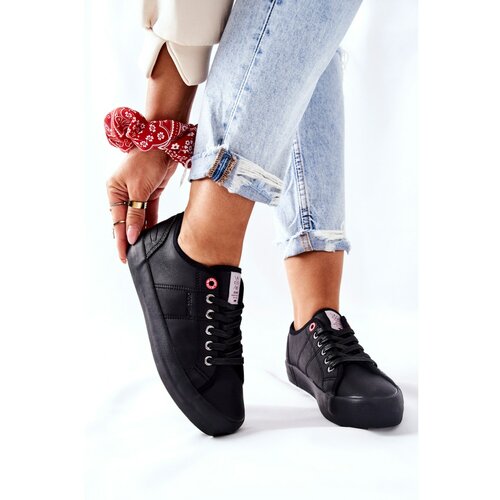 Kesi Women's Sneakers Cross Jeans II2R4003C Black Slike