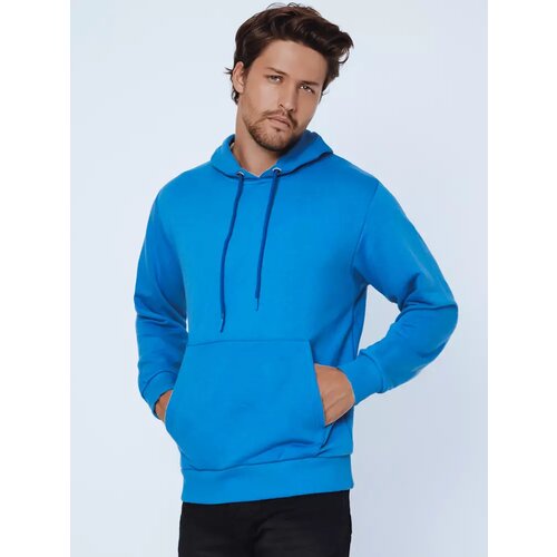 DStreet Men's blue hoodie BX5024 Slike