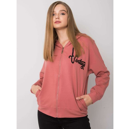 Fashion Hunters Dusty pink zip up hoodie Slike
