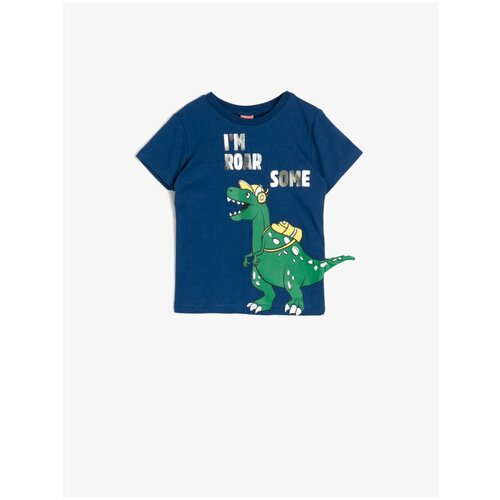 Koton Navy Blue Baby Boy T-Shirt Slike
