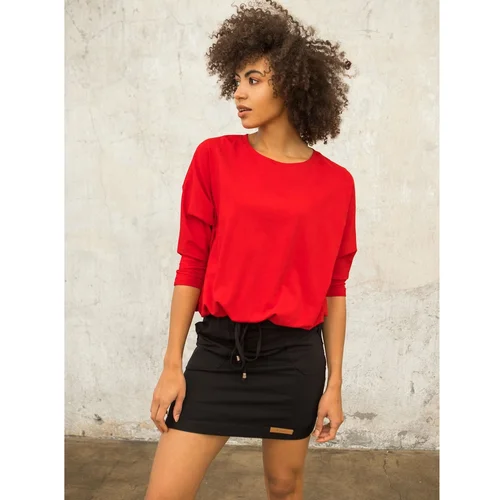 Fashion Hunters Red oversize FOR FITNESS blouse