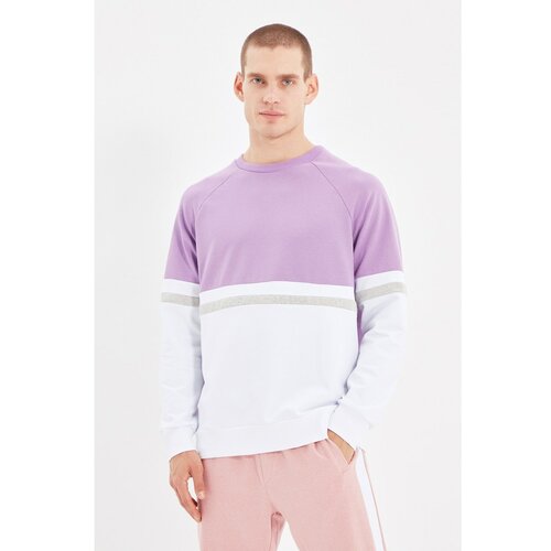 Trendyol Lilac Men's Sweatshirt Slike