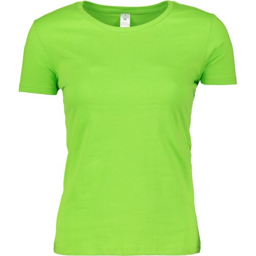 B&C Ženska majica B&C Basic svijetlo zelena Slike