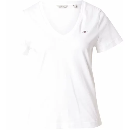 Gant Majica mornarska / siva / rdeča / bela