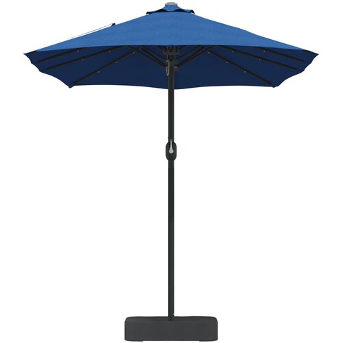  Vrtni suncobran Azurnoplava 385 x 209 x 244 cm Poliester Slike