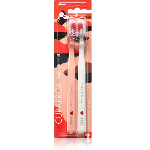 Curaprox Limited Edition Romantic zobne ščetke 5460 Ultra Soft 2 kos Cene
