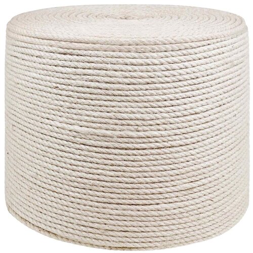  Uže od jute 8 mm Bijela 100% Juta Tossa - 8 mm 100 m Bijela Slike