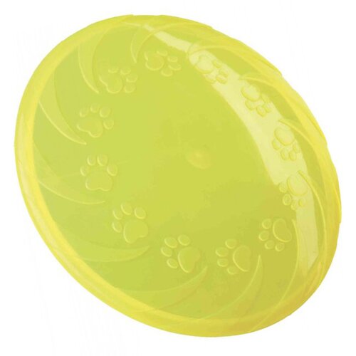Trixie Frizbi od termoplastične gume 22 cm žuta Cene