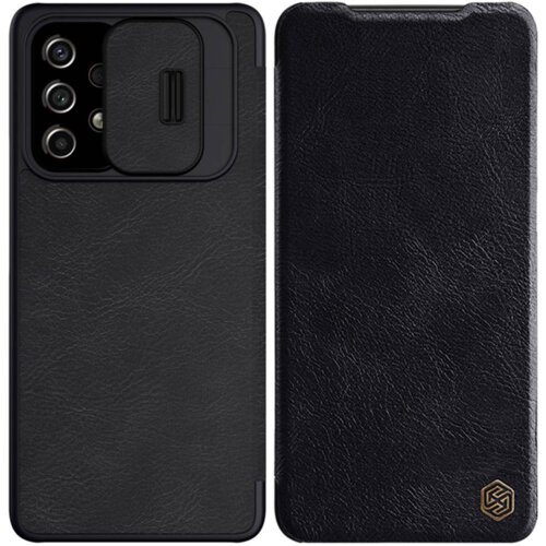 Nillkin preklopna torbica QIN Pro z za&amp;scaron;čito kamere za Samsung Galaxy A54 - črna Slike