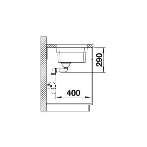 Blanco sudopera etagon 500-U 500x400/200 mm- tartuf Slike