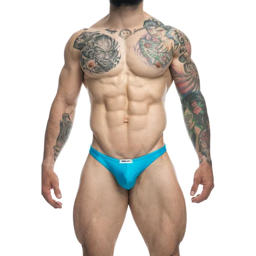 Justin+Simon Classic Tanga Aqua XL