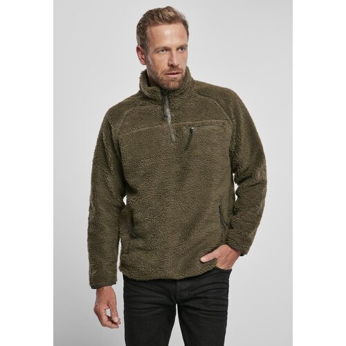 Urban Classics Teddyfleece Troyer Olive Slike