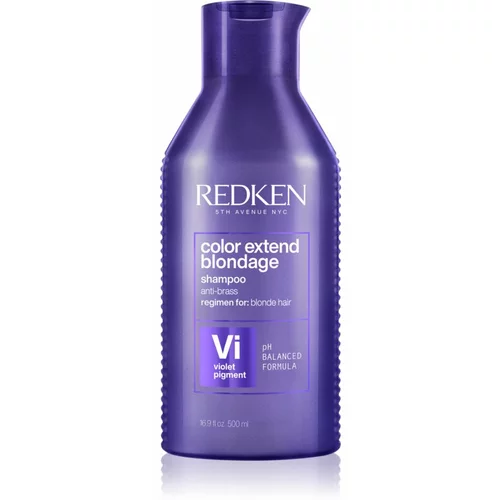 Redken Color Extend Blondage ljubičasti šampon neutralizirajući žuti tonovi 500 ml