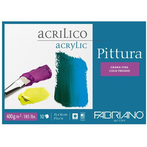 Fabriano Pittura, akvarel papir, 50x70, 400g, Fabriano Cene