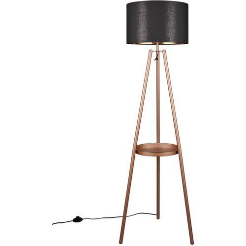 Tri O Rjava stoječa svetilka s polico (višina 152 cm) Colette – Cene