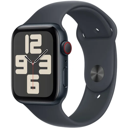 Apple Watch SE 2024 LTE 44mm S/M kucište MXGL3QF/A Aluminij Ponoc sportska Ponoc narukvica