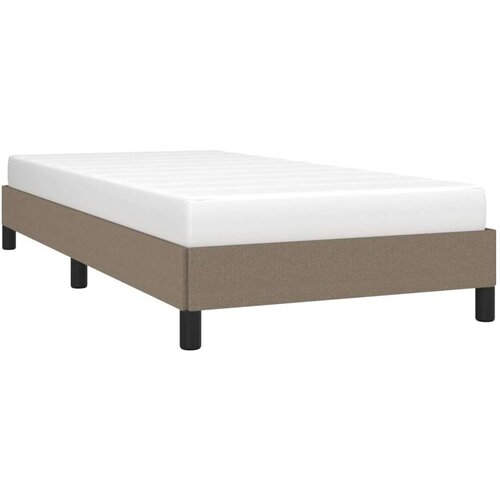  Za krevet smeđesivi 90x200 cm od tkanine Slike