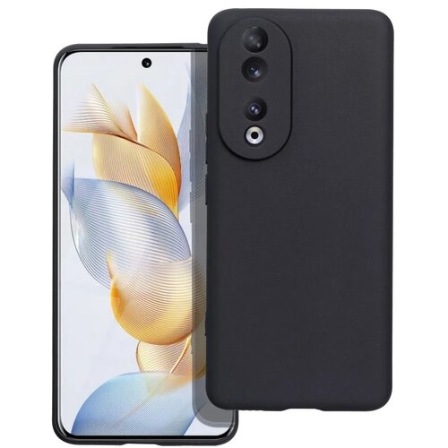  Gumijasti / gel etui Matte za Honor 90 - črni Cene