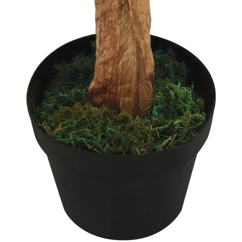  Umjetno drvo banane s posudom 140 cm zeleno Slike