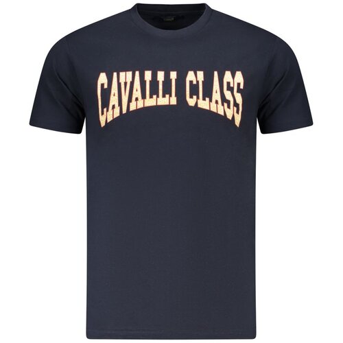Cavalli Class Mu&amp;scaron;ka Majica Kratkih Rukava Plava Slike