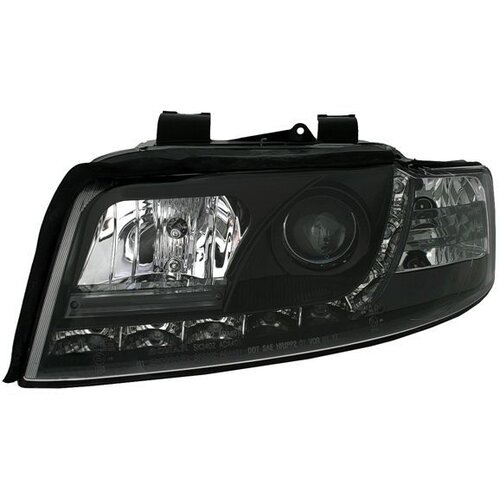 Oem Kristalni farovi Devil Eyes Audi A4 b6 (01-04), Crni Cene