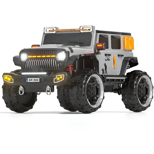 Baby džip monster 12v 4 motora y-mb6128 siva ( 027830S ) Cene
