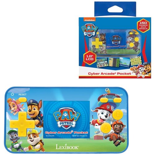 LEXIBOOK Ročna igralna konzola Paw Patrol - barvni LCD zaslon 1,8 Cene