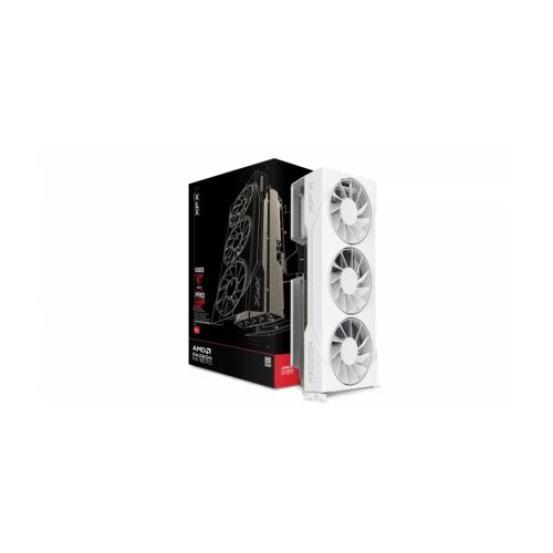 XFX graficka karta swift amd radeon RX-9070 oc triple fan white GDDR6 16GB Slike