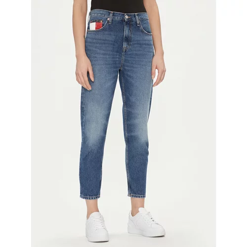 Tommy Jeans Jeans hlače Izzie DW0DW17182 Modra Slim Fit