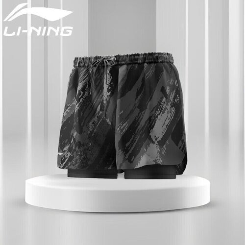 Li-Ning Mu&scaron;ki kupaći &scaron;orts 0061, Crni Cene