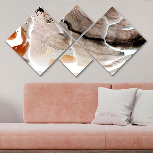 Wallity slika 4MDF2209763, 60x115 cm, 4 dela Cene