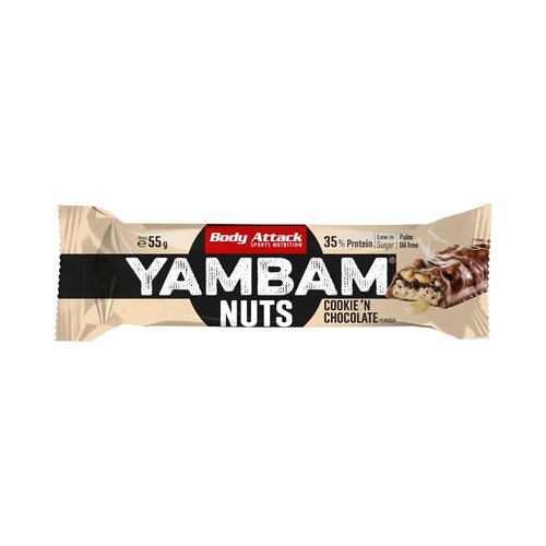 Body Attack YAMBAM Nuts proteinska pločica Cijene
