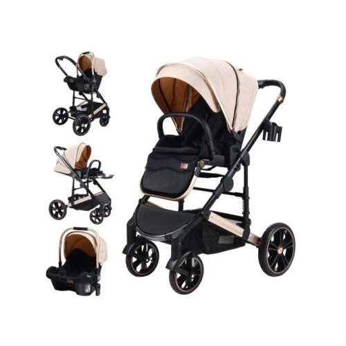 Bbo kolica za bebe (u8) megamove set - latte ( U8SLATTE ) Slike