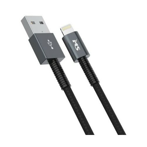Ms cable USB-A 2.0 lightning, 1m crni ( 0001254127 ) Slike