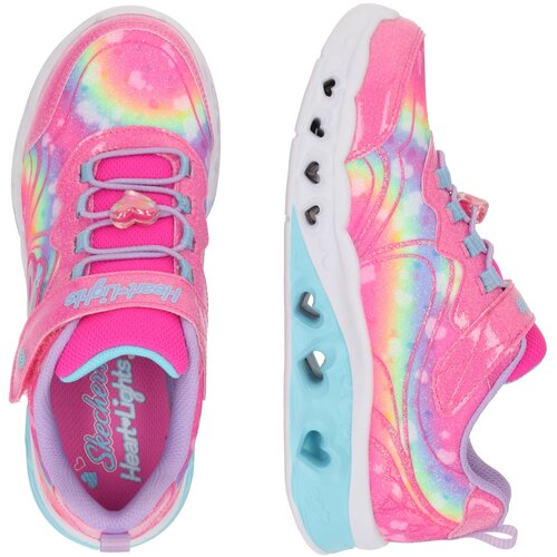 Skechers Superge &amp;#039;HEART&amp;#039; neonsko rumena / limeta / majnica / roza Slike