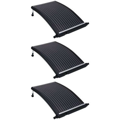 vidaXL zaobljeni solarni paneli za bazen 3 kosi 110x65 cm Cene