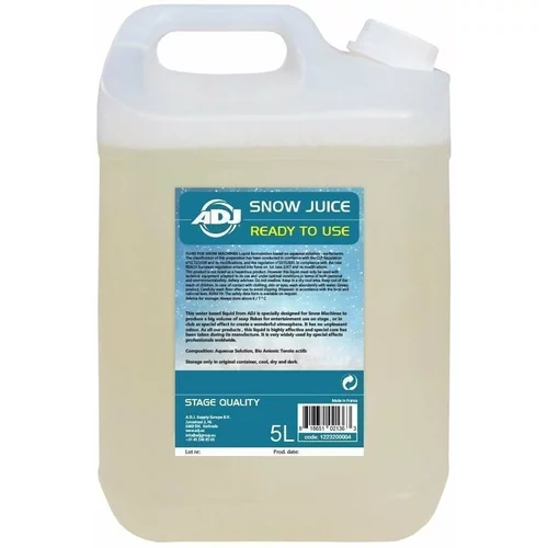 ADJ Snow 5L Tekućina za mašine za snijeg