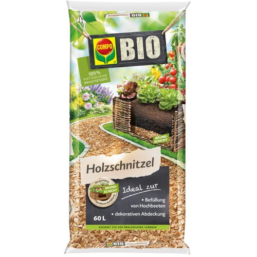 COMPO Lesni sekanci Compo Sana BIO (60 l) Cene