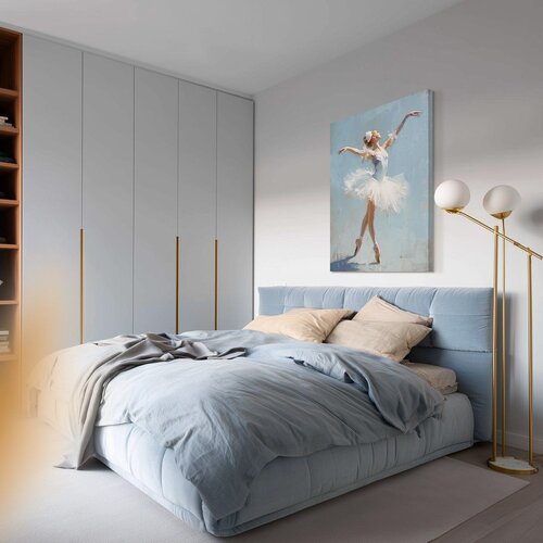 Styler Slika s ručno oslikanim elementima 70x100 cm Grace &amp;ndash; Slike