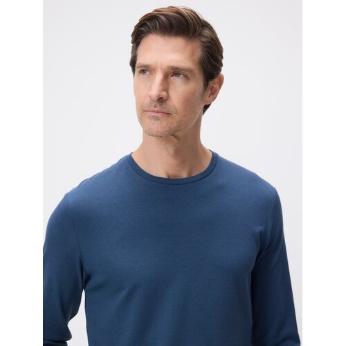 Reserved MEN`S T-SHIRT - mornarsko plava Cijene