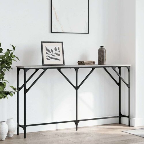  Konzolni stol boja hrasta sonome 140x23x75 cm konstruirano drvo Cijene