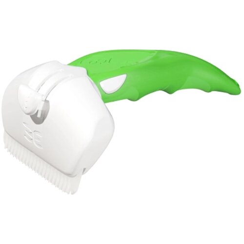 Foolee furminator Dog M Češalj za uklanjanje osipane dlake ljubimaca Zeleni Cene