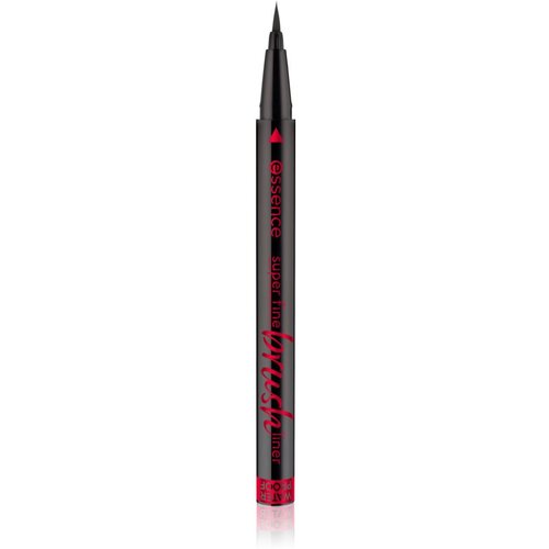 Essence Super Fine Brush Liner črtalo za oči v obliki flomastra odtenek Black 0,7 g Slike