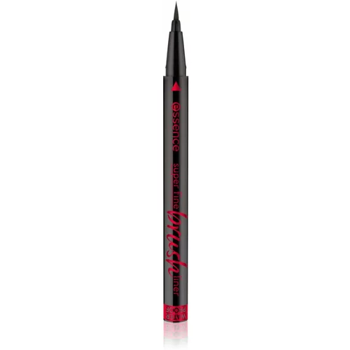 Essence Super Fine Brush Liner tuš za oči u flomasteru nijansa Black 0,7 g