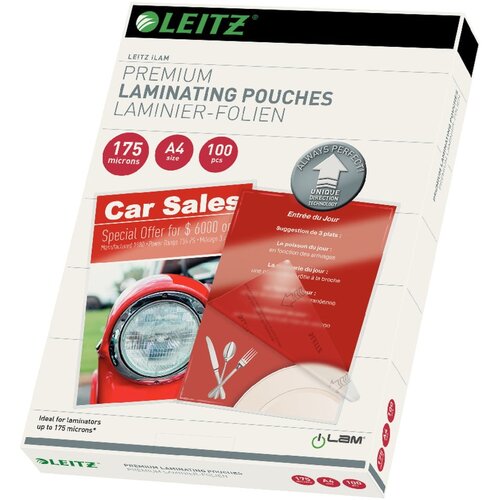 Leitz Komplet 100 žepkov za plastificiranje A4, 175 mic Cene